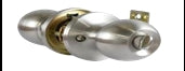 Yale Essential Tubular Knobset Entrance SS