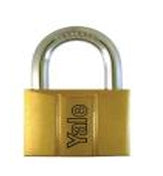 YALE V140 PADLOCK 3 KEYS, VISUAL PACK (20/25/30/40 MM)