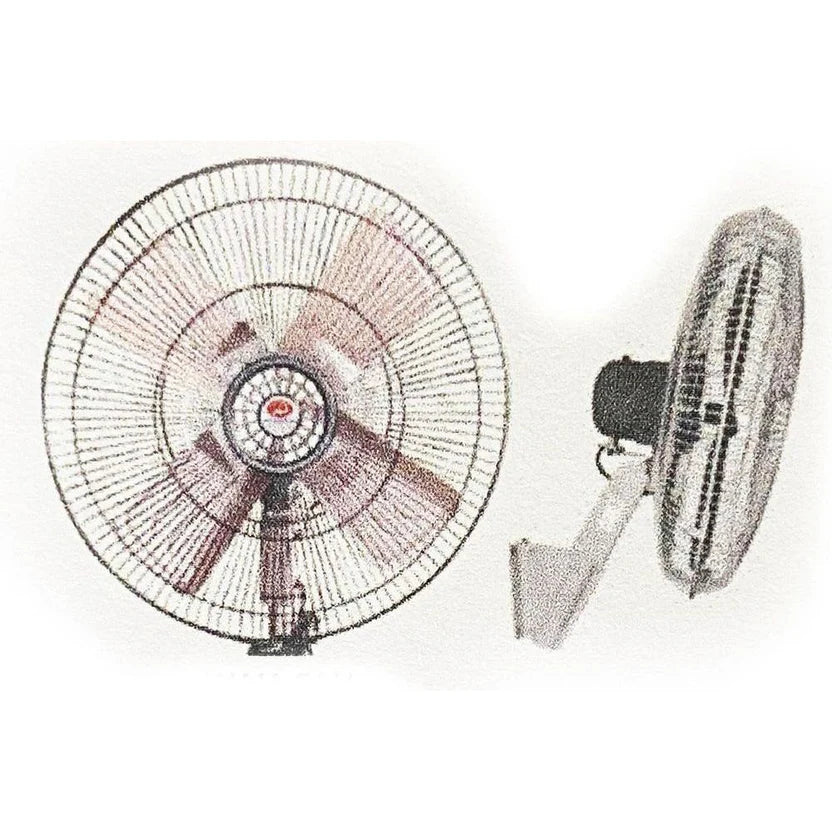 Pioneer IF600W Heavy Duty Industrial Wall Fan 24"