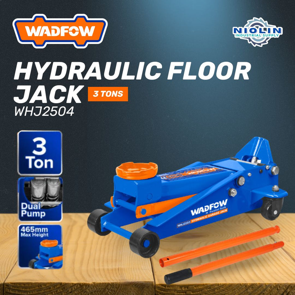 WADFOW HYDRAULIC FLOOR JACK 3TON