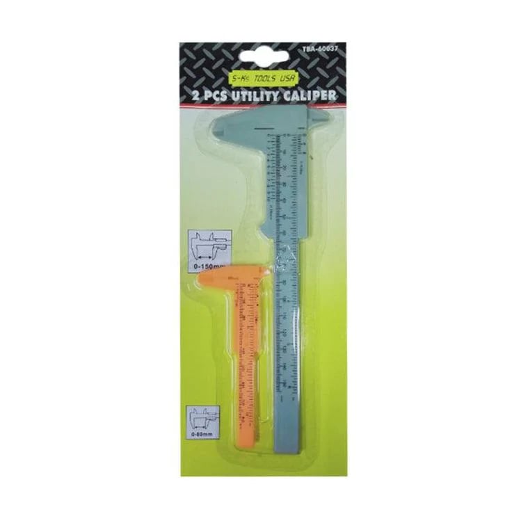 S-Ks Tools TBA-60037 (2pcs) Utility PVC Caliper
