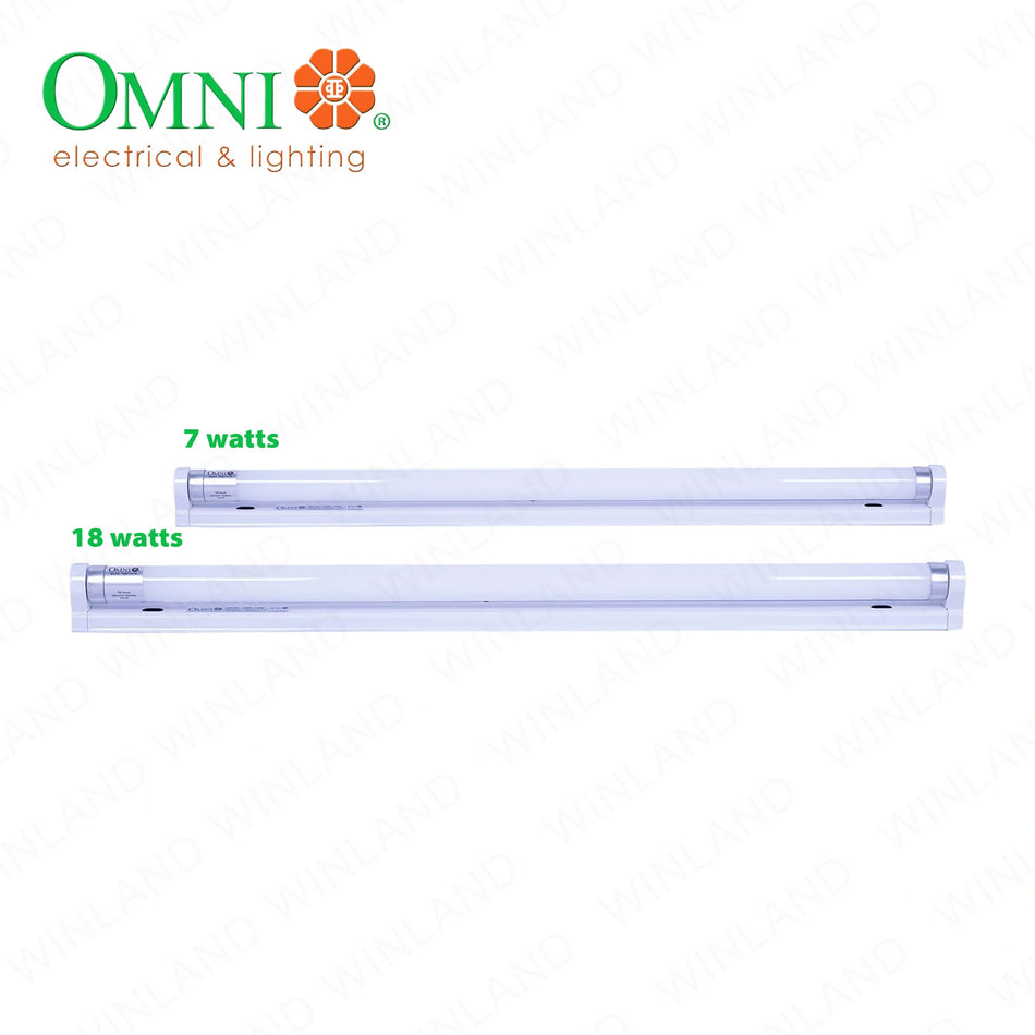 OMNI LED T8 BATTEN FIXTURES T8BF 7-18WATTS