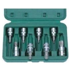 HANS  36024-8 3/8" Drive 8pcs Torx Bit Socket Wrench Set