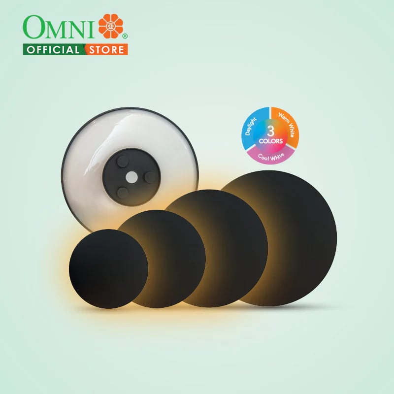 OMNI LED ECLIPSE WALL LIGHT LWLE (TRI-COLOR)