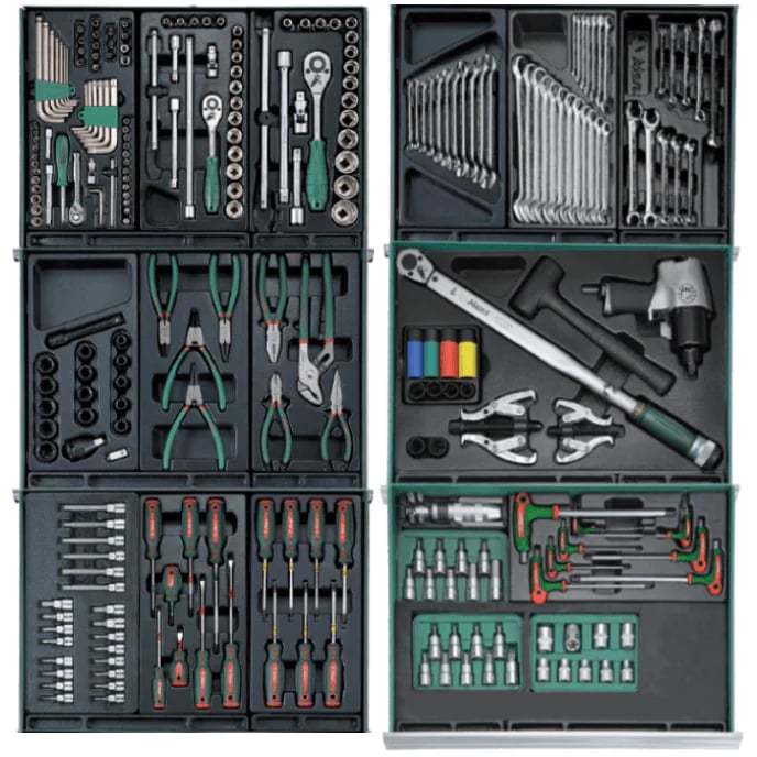 Hans GTT-266 Automotive Tools With Cabinet (266 pcs)