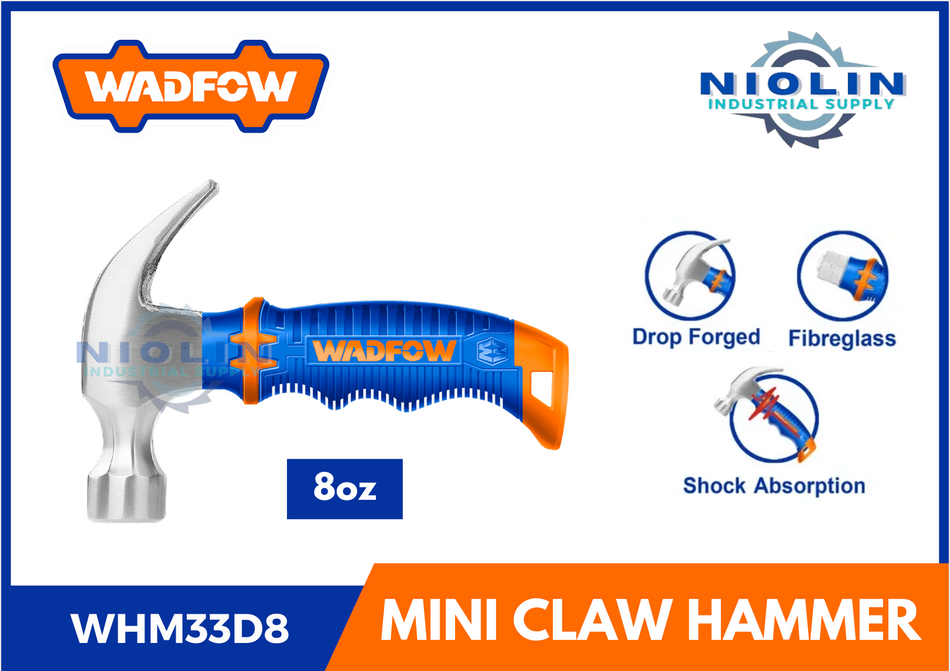 WADFOW Mini Hammer Fiberglass handle 8oz