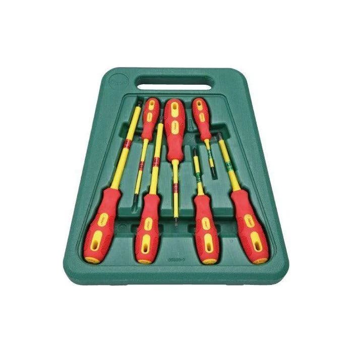HANS 06800-7M 7pcs. Insulated Screwdriver Set (1000 Volts)