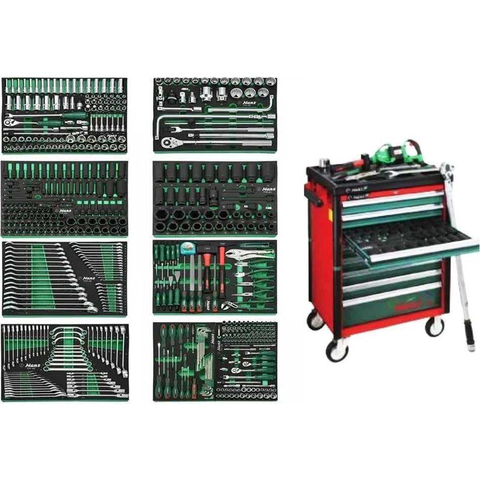 Hans GTT-520 Automotive Tools With Cabinet (520 pcs)