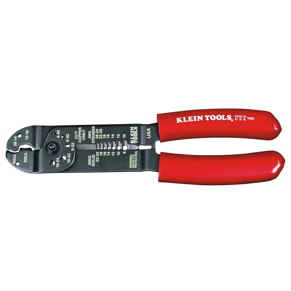 KLEIN TOOLS MULTI PURPOSE 6 IN 1 WIRE STRIPPER CUTTER