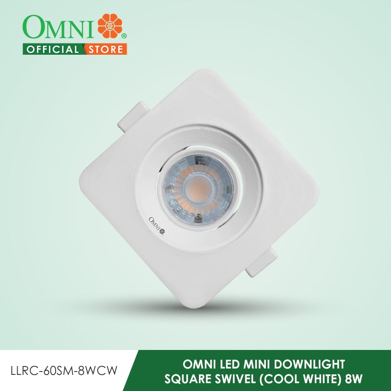 OMNI LED MINI RECESSEDDOWNLIGHT LLRC-60SM (8WATTS)