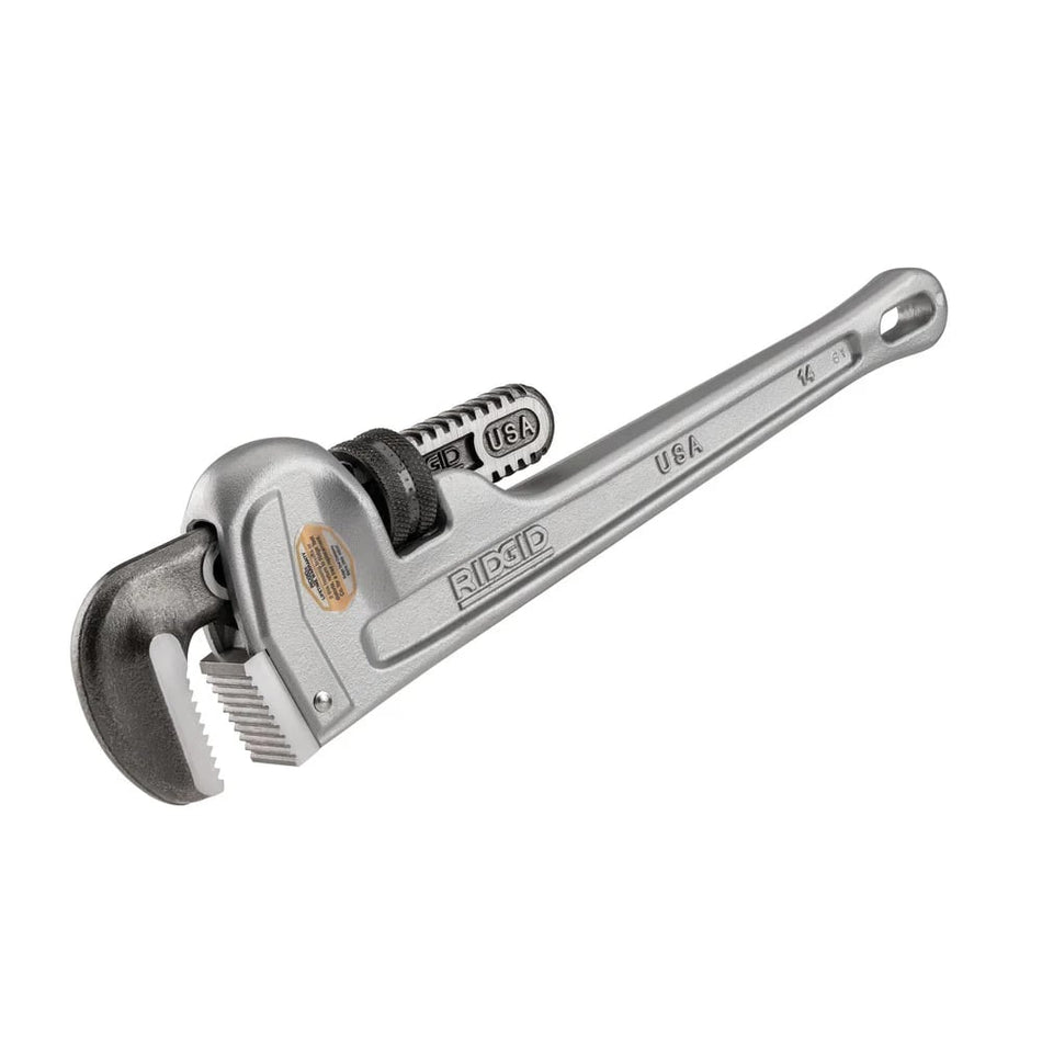 RIDGID ALUMINUM STRAIGHT PIPE WRENCH