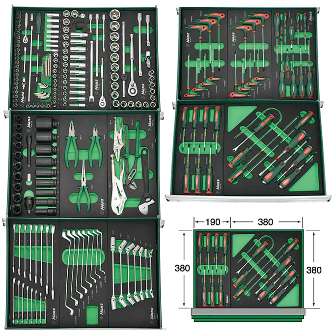 Hans FGTT-223 Automotive Tools Set (223pcs)
