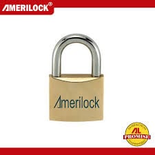 AMERILOCK HEAVY DUTY BRASS PADLOCK (THICK)