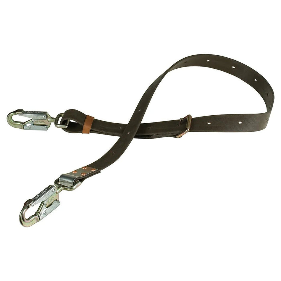 KLEIN POSITIONING STRAPS W/ 6-1/2" SNAP HOOK