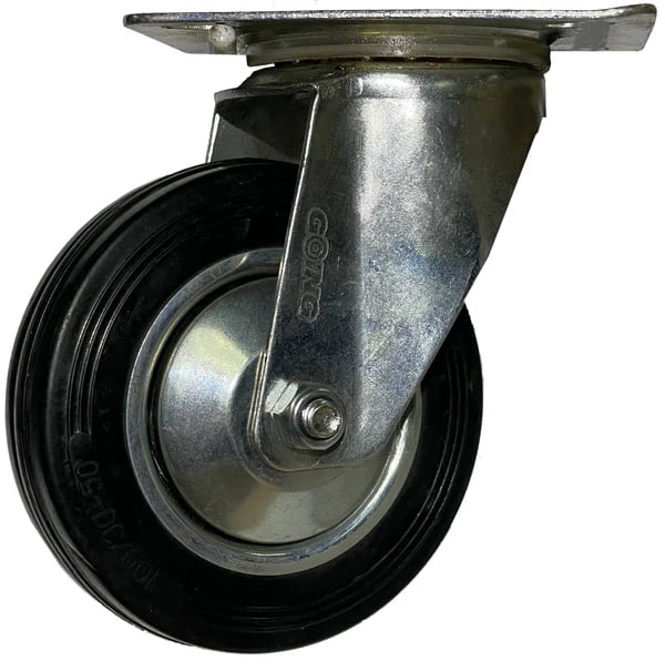 GOING Rubber + Steel Caster SWIVEL (cap.25-205kg)