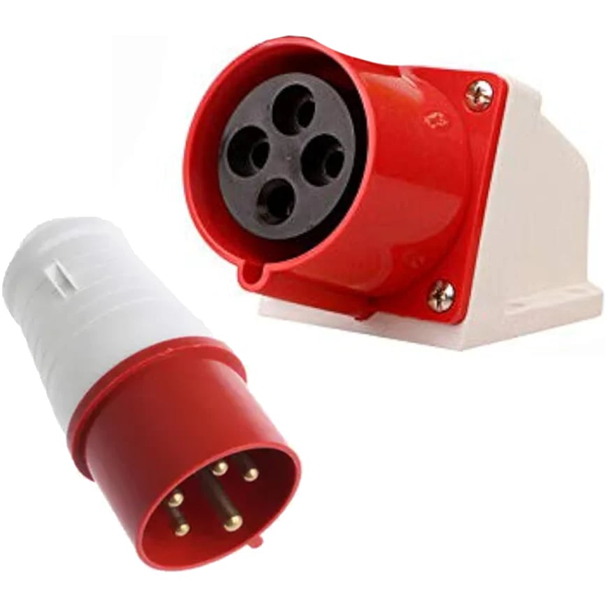 Saussie Socket Plug SASSIN INDUSTRIAL PLUG AND SOCKET 3SP2 (16A-32A) – Niolin Industrial Supply
