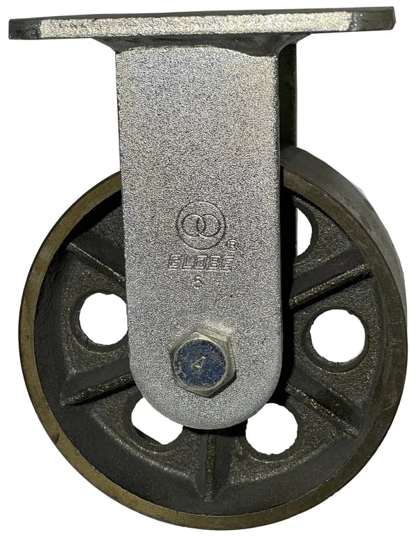 GLOBE Cast Iron Caster FIXED