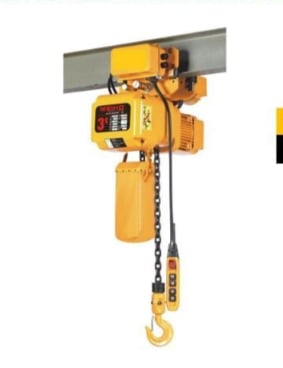 MEIHO HEAVY DUTY ELECTRIC CHAIN BLOCK WITH TROLLEY