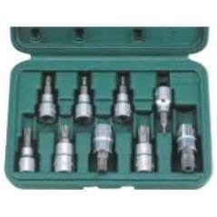 HANS 36025-9 3/8" Drive 9pcs Tamperproof Torx Bit Socket Wrench Set