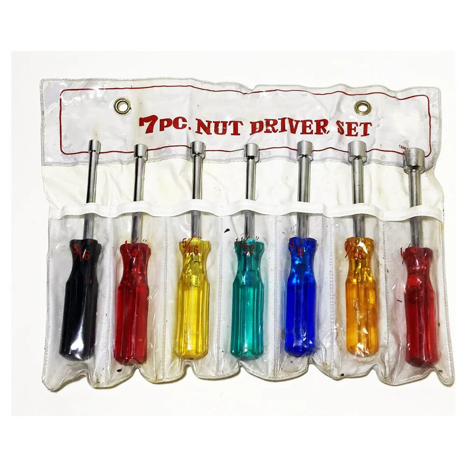 S-Ks DRNT-0700C 7pc. Nut Driver Set (3/16"-1/2")