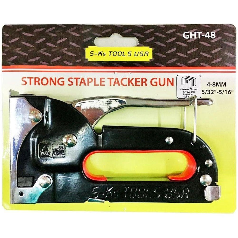 S-Ks GHT-48 Gun Tacker / Staple Gun 5/32"-5/16"