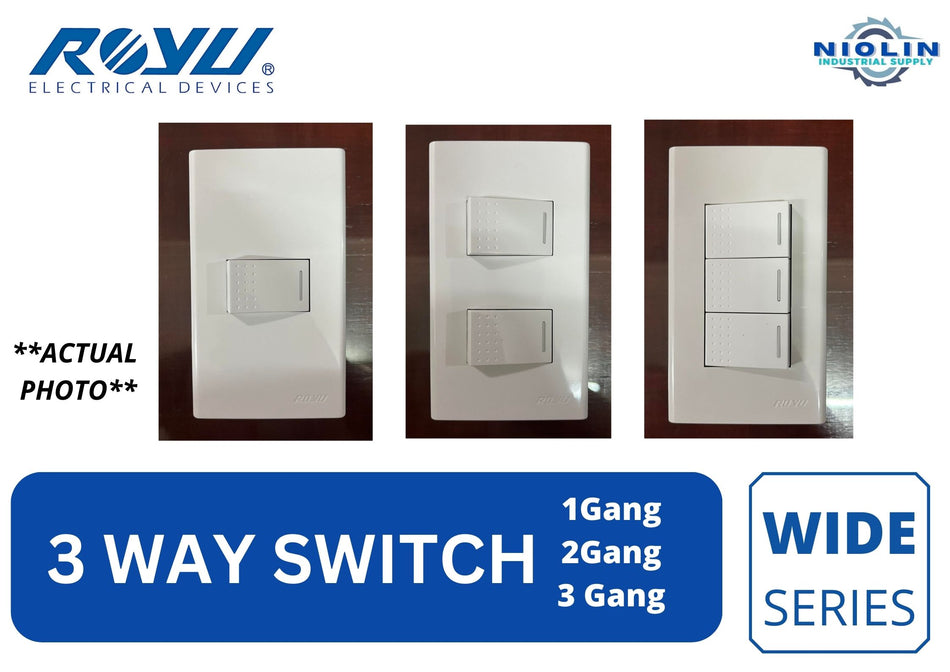 Royu 3 Way Wide Series Switch